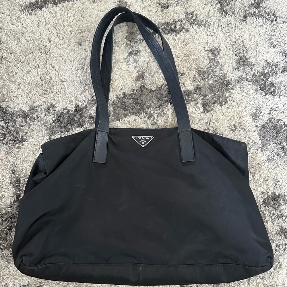 Vintage Prada nylon shoulder bag